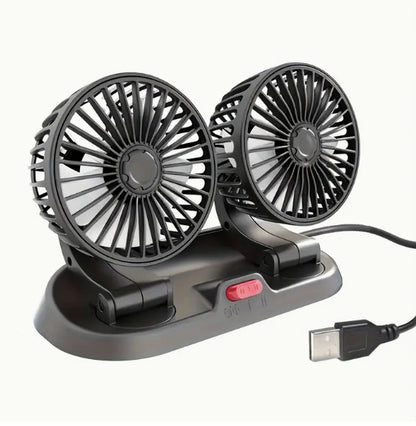 funda organizador para auto+ ventilador 360 grados