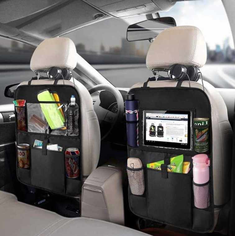 funda organizador para auto+ ventilador 360 grados